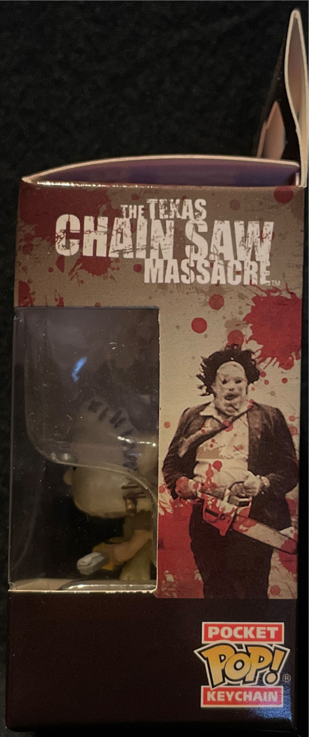 Horror Pocket: Leatherface - The Texas Chainsaw Massacre vinyl figure collectible [Barcode 889698498258] - Main Image 3