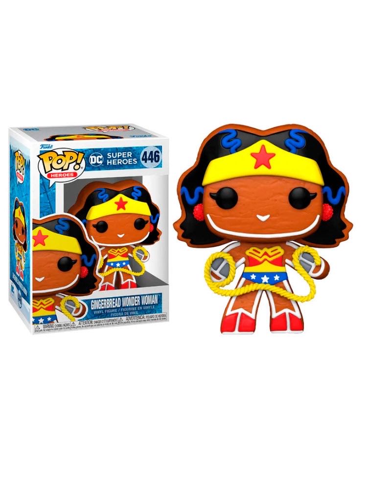 Gingerbread Wonder Woman - DC Universe vinyl figure collectible [Barcode 889698643245] - Main Image 2