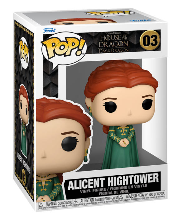 Alicent Hightower (Young) - Games of Thrones vinyl figure collectible [Barcode 889698656061] - Main Image 2