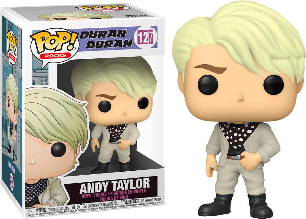 Andy Taylor - Duran Duran vinyl figure collectible [Barcode 889698412308] - Main Image 2