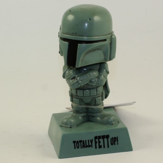 Wacky Wobbler Boba Fett: Totally Fett Up - Star Wars vinyl figure collectible [Barcode 830395025247] - Main Image 3