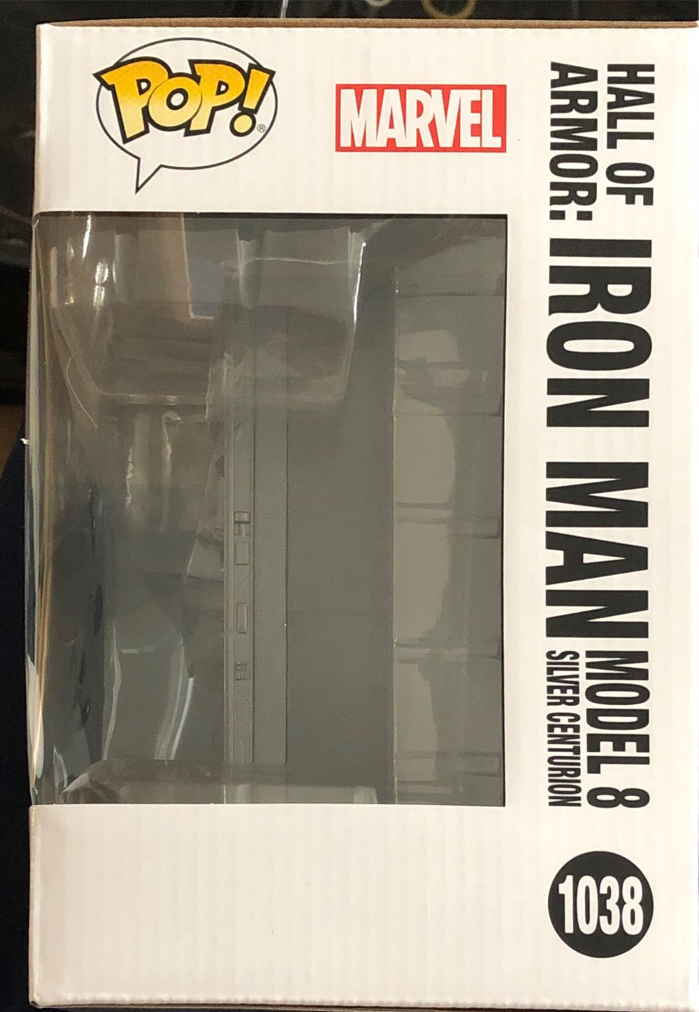 Iron Man (Model 8 Silver Centurion) - Marvel Universe vinyl figure collectible [Barcode 889698648066] - Main Image 3