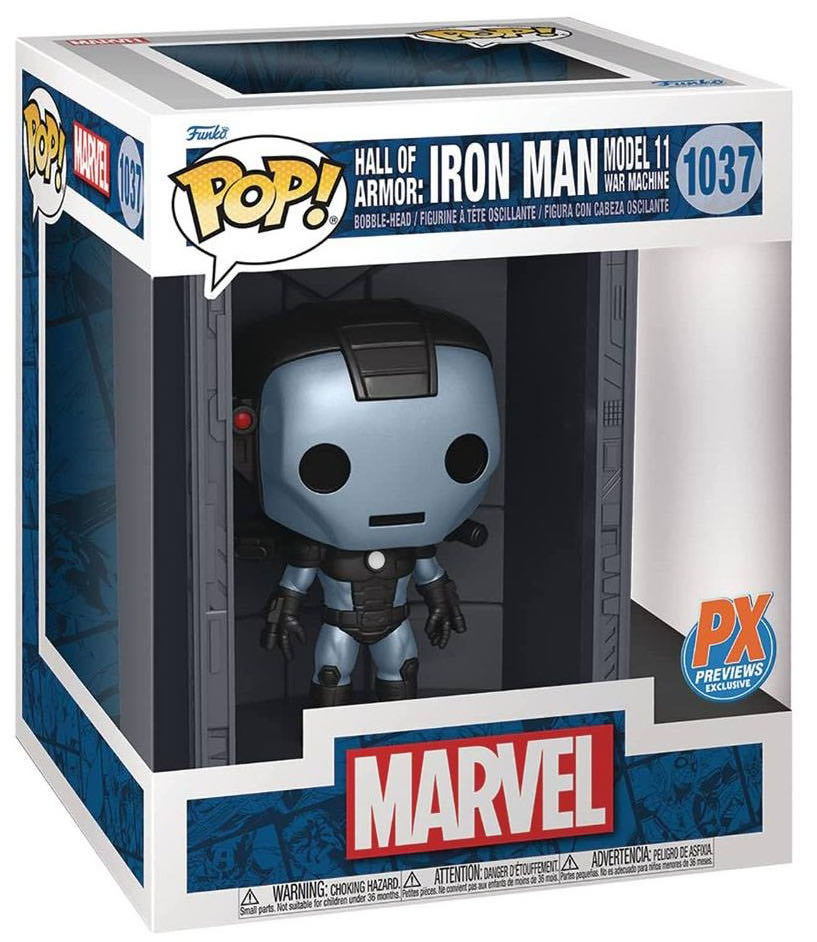 Iron Man (Model 11 War Machine) - Marvel Universe vinyl figure collectible [Barcode 889698648059] - Main Image 2