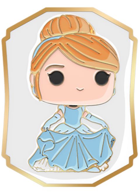 Cinderella w/ Pin - Disney Princess vinyl figure collectible [Barcode 889698565738] - Main Image 2