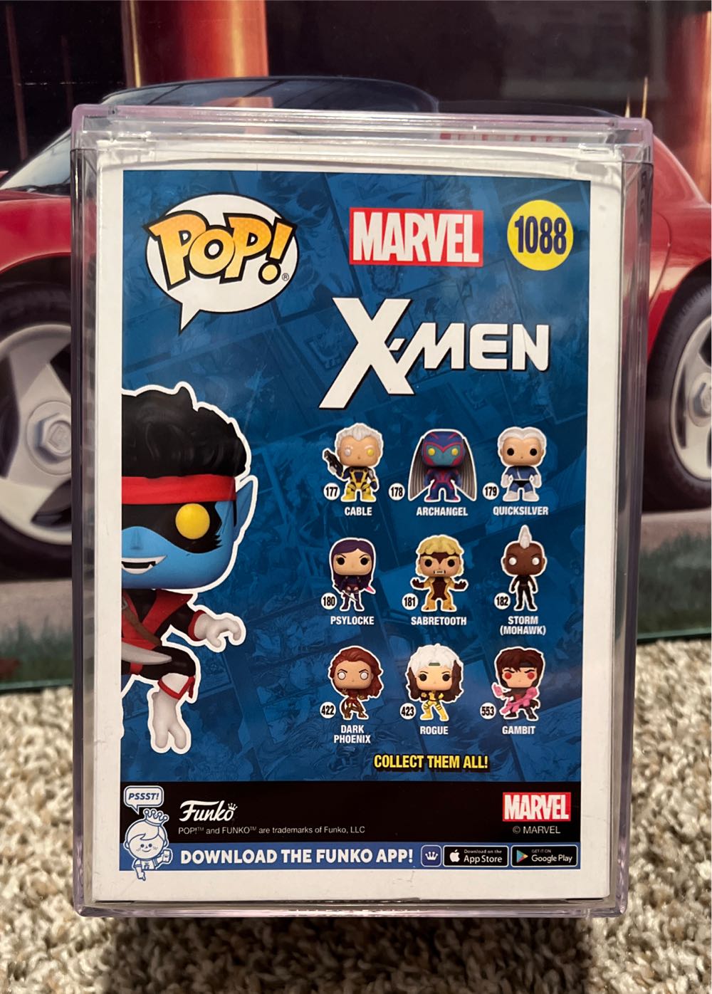 Nightcrawler - X-Men vinyl figure collectible [Barcode 889698668811] - Main Image 2