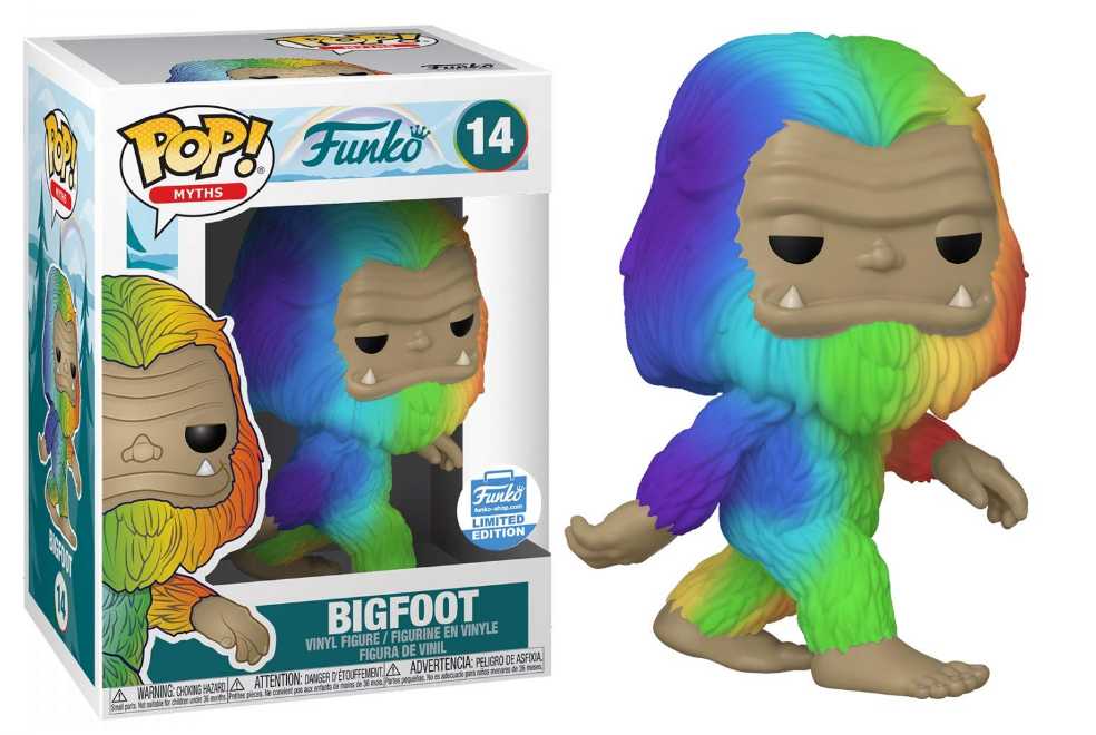 Bigfoot (Rainbow)  vinyl figure collectible [Barcode 889698430258] - Main Image 2