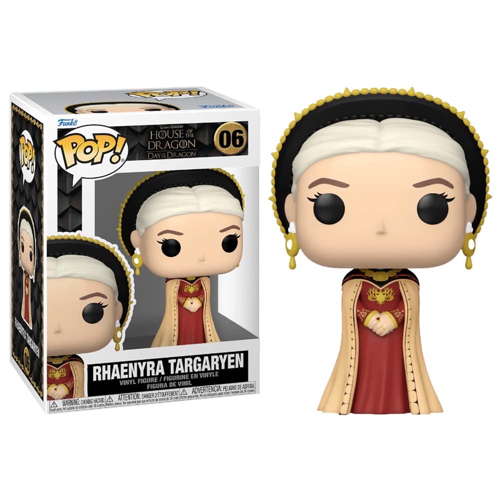 House Of Dragon: Rhaenyra Targaryen (Young) - Game of Thrones vinyl figure collectible [Barcode 889698656047] - Main Image 2