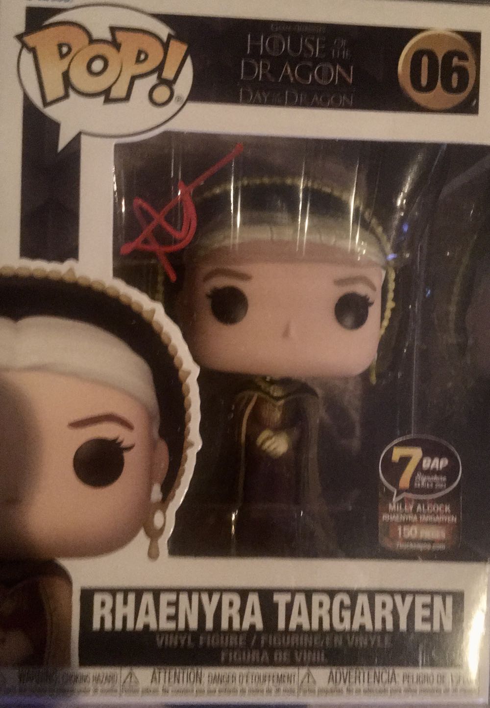 House Of Dragon: Rhaenyra Targaryen (Young) - Game of Thrones vinyl figure collectible [Barcode 889698656047] - Main Image 4