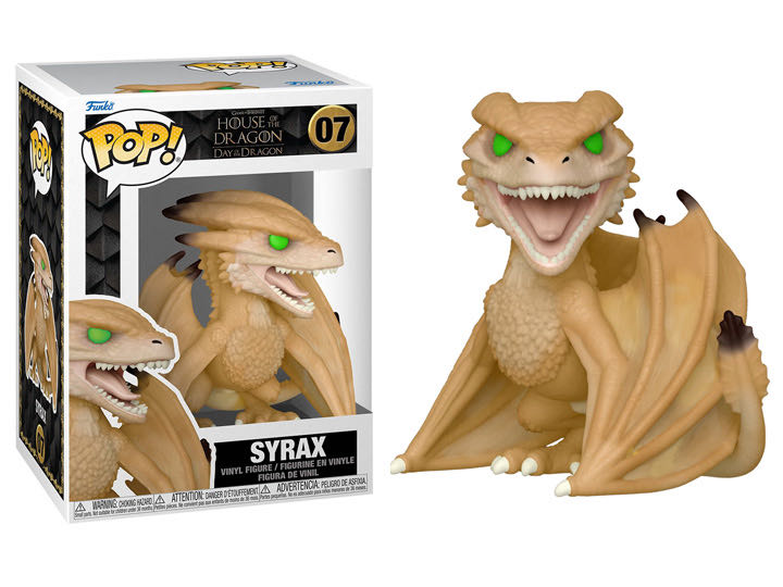 Syrax - Game of Thrones vinyl figure collectible [Barcode 889698656054] - Main Image 2