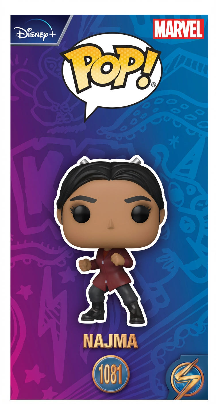 Najma - Marvel Universe vinyl figure collectible [Barcode 889698594998] - Main Image 3
