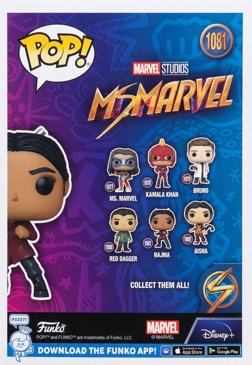 Najma - Marvel Universe vinyl figure collectible [Barcode 889698594998] - Main Image 4