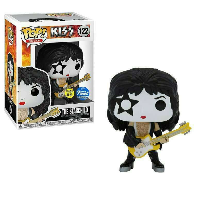 Kiss: 122 The Starchild (Glow In The Dark) - Kiss vinyl figure collectible [Barcode 889698645065] - Main Image 2