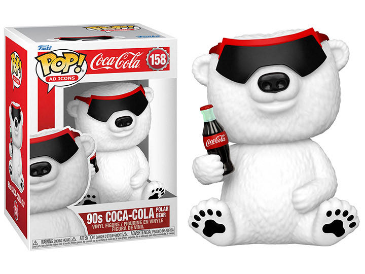 Coca-Cola -158- 90s Coca-Cola (Polar Bear) - Ad Icons vinyl figure collectible [Barcode 889698655873] - Main Image 2