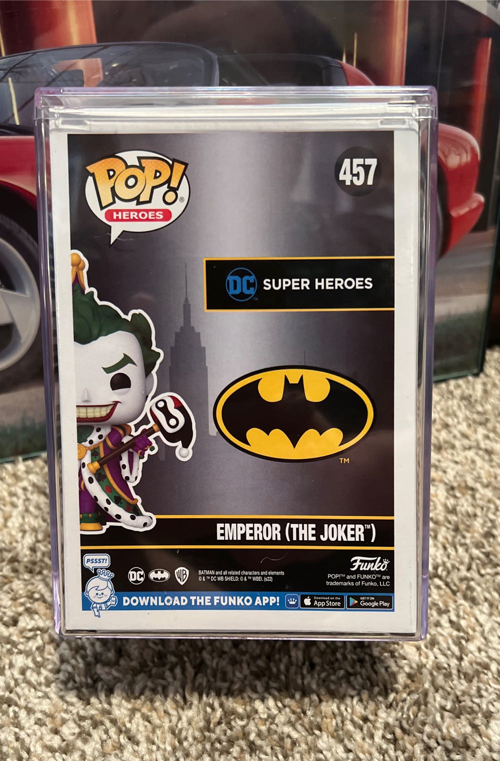 Emperor (The Joker) - DC: Superheroes vinyl figure collectible [Barcode 889698670340] - Main Image 2