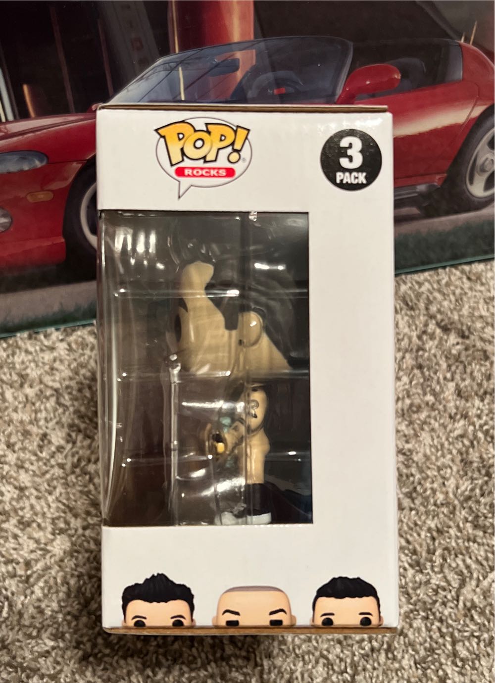 Mark Hoppus / Travis Barker / Tom Delonge 3-Pack (blink-182) - Musicians vinyl figure collectible [Barcode 889698678377] - Main Image 3