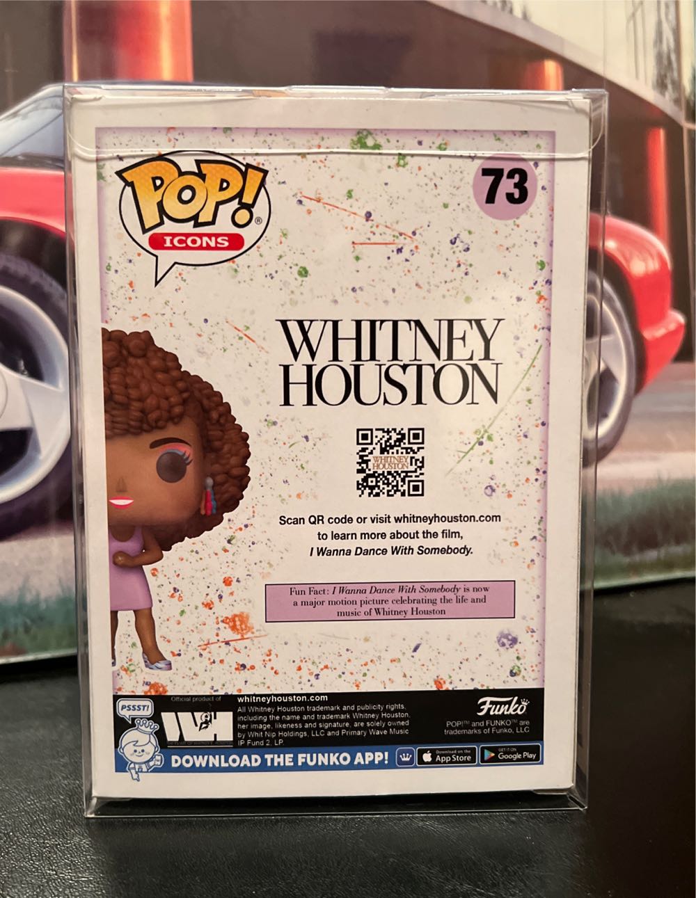 Whitney Houston: 73 - Musicians vinyl figure collectible [Barcode 889698609326] - Main Image 2