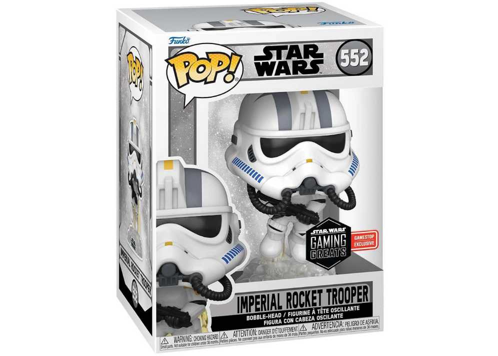 Imperial Rocket Trooper - Star Wars vinyl figure collectible [Barcode 889698650496] - Main Image 3