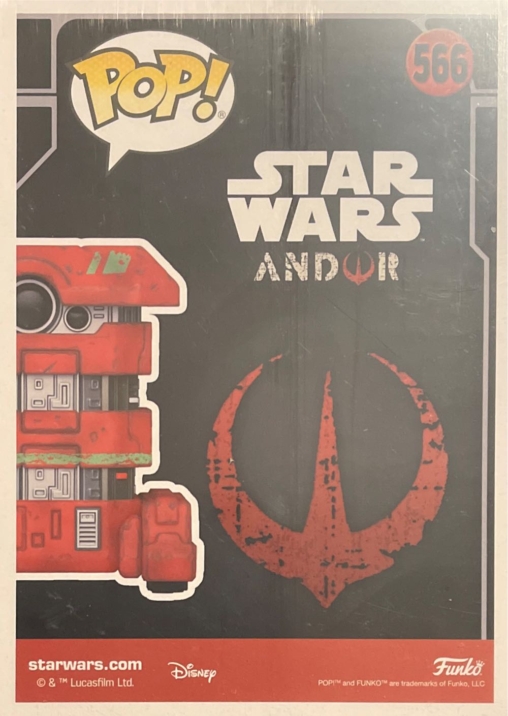 B2EMO - Star Wars vinyl figure collectible [Barcode 889698670579] - Main Image 3