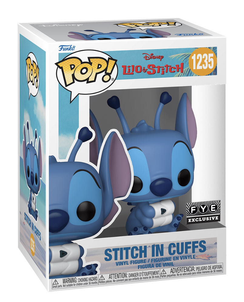 Stitch In Cuffs - Lilo and Stitch vinyl figure collectible [Barcode 889698664868] - Main Image 2