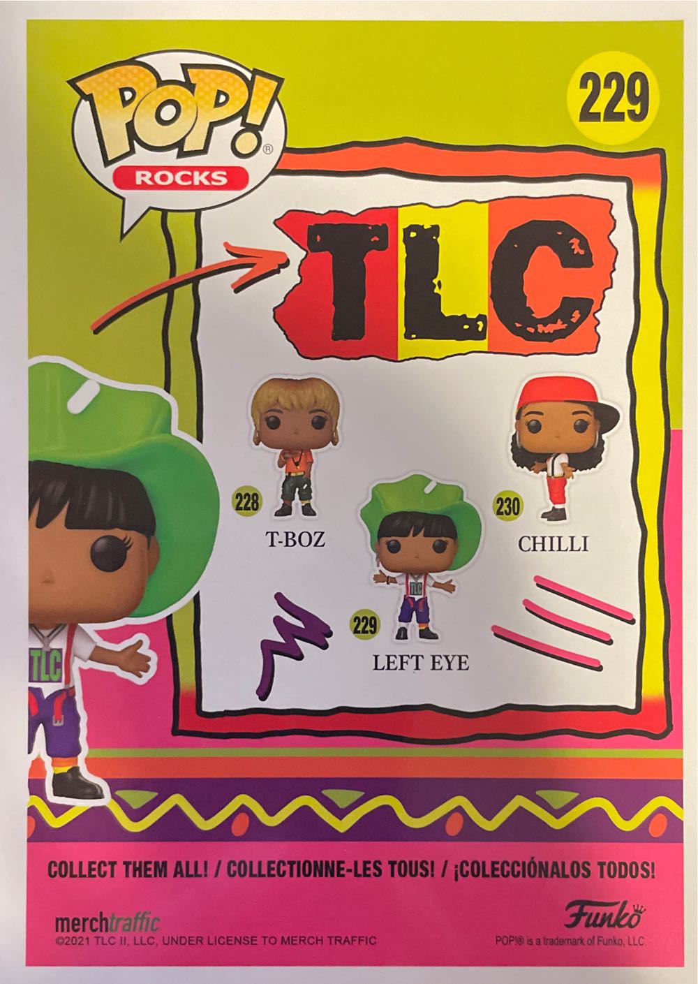 TLC Left Eye 229   vinyl figure collectible - Main Image 2