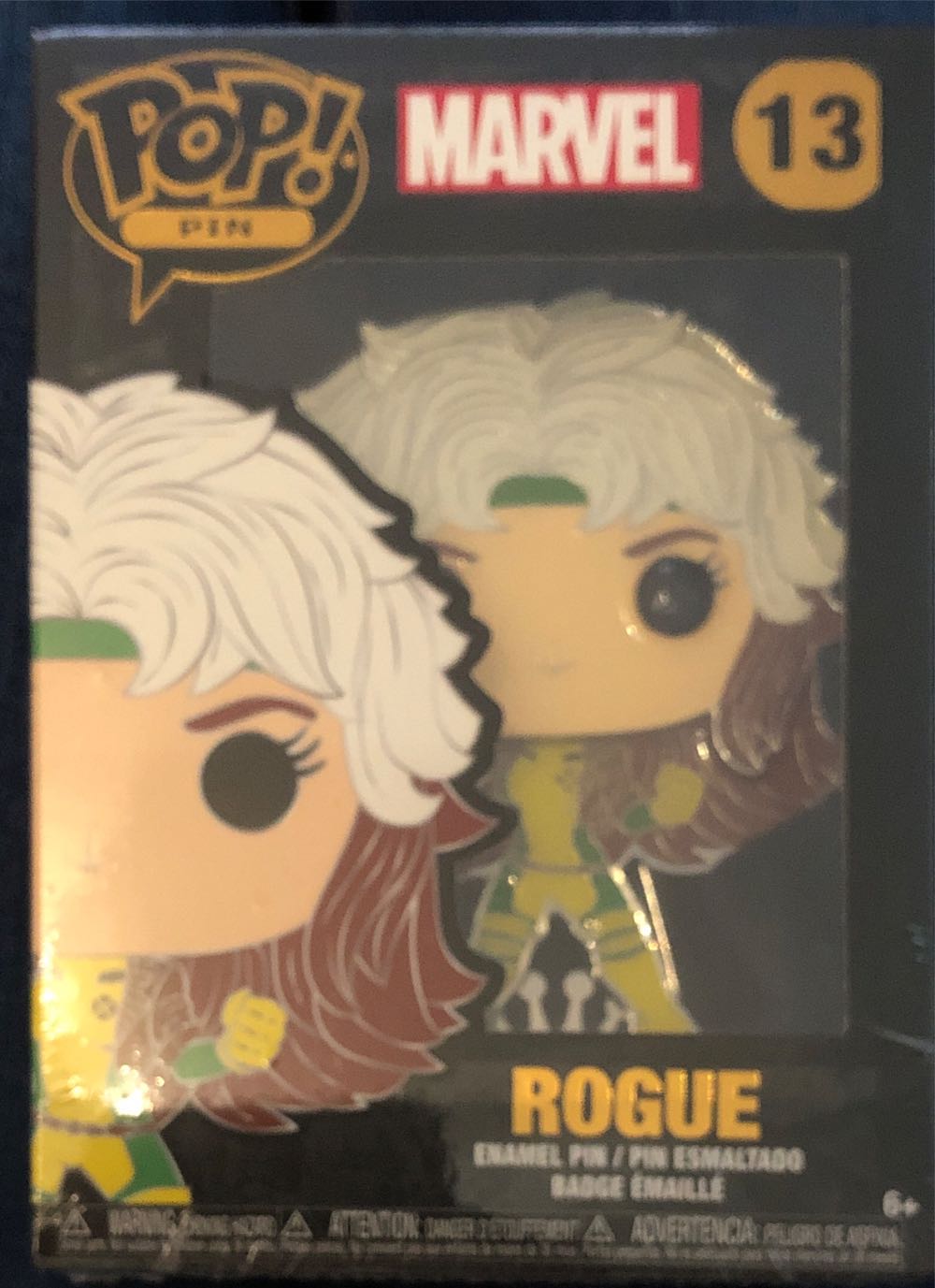 Pin: X-men-Rogue - X-Men vinyl figure collectible [Barcode 671803385092] - Main Image 2