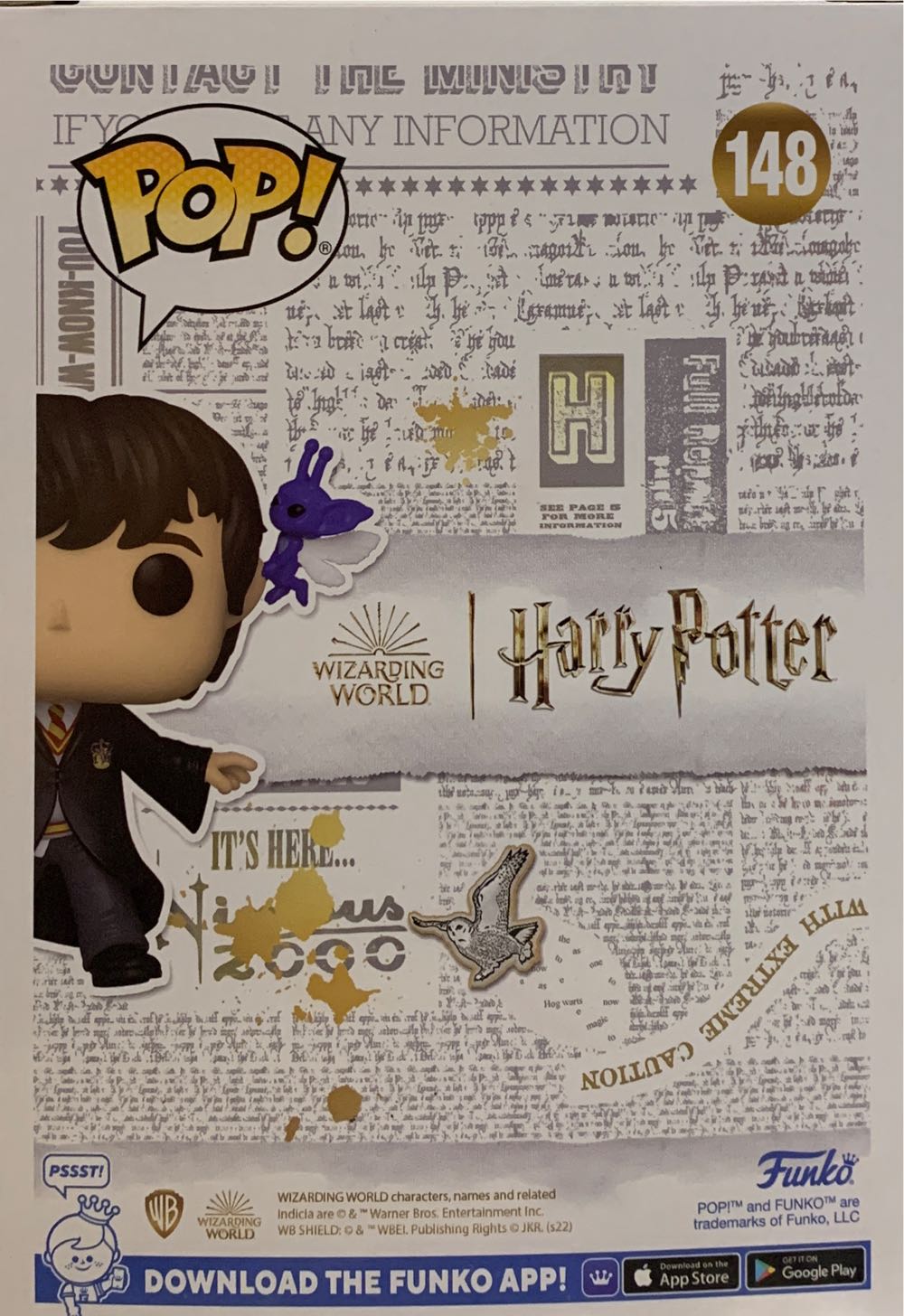 Neville Longbottom - Harry Potter vinyl figure collectible [Barcode 889698670524] - Main Image 3