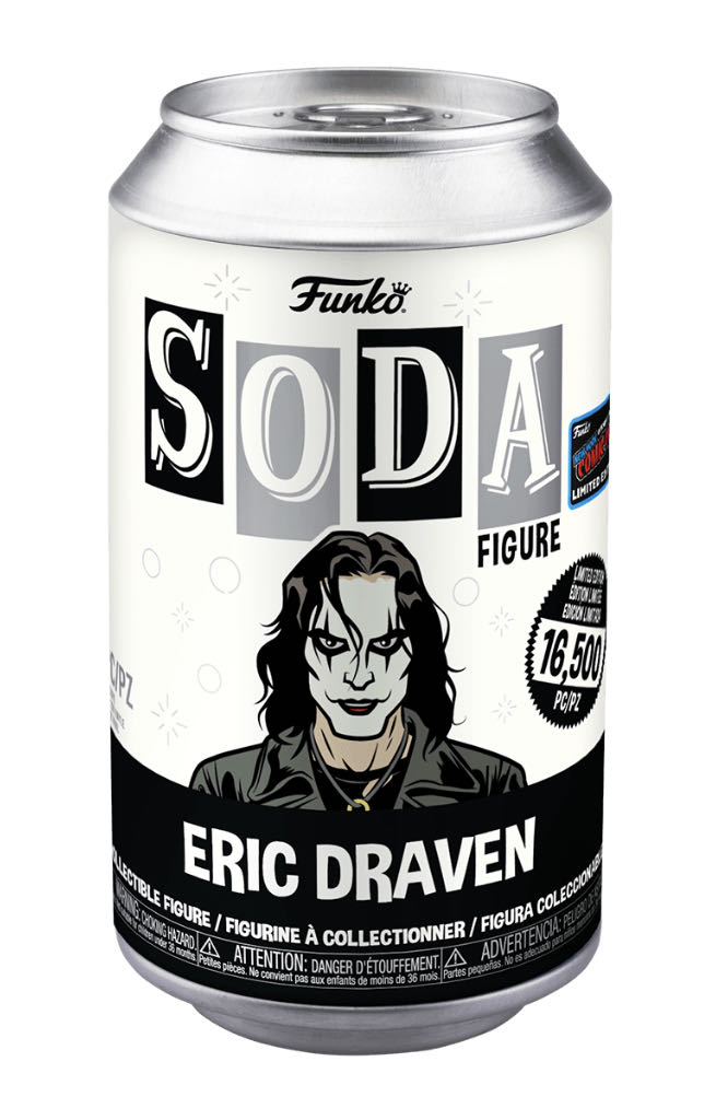 Funko Soda Eric Draven  - The Crow vinyl figure collectible [Barcode 889698670678] - Main Image 2