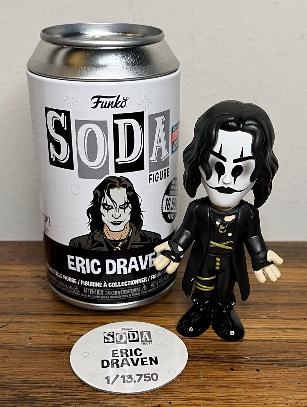 Funko Soda Eric Draven  - The Crow vinyl figure collectible [Barcode 889698670678] - Main Image 3