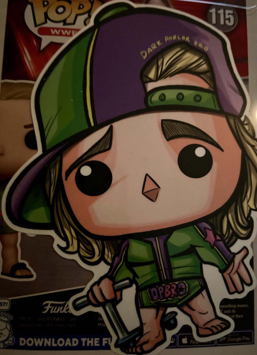 Matt Riddle - WWE vinyl figure collectible [Barcode 889698641791] - Main Image 3