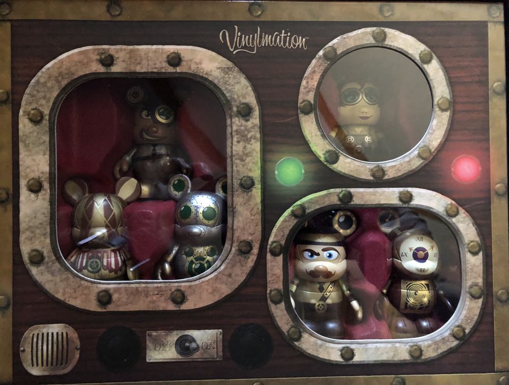 Limited Edition Vinylmation Steam Park 6 Character Set - Disney Parks vinyl figure collectible - Main Image 2
