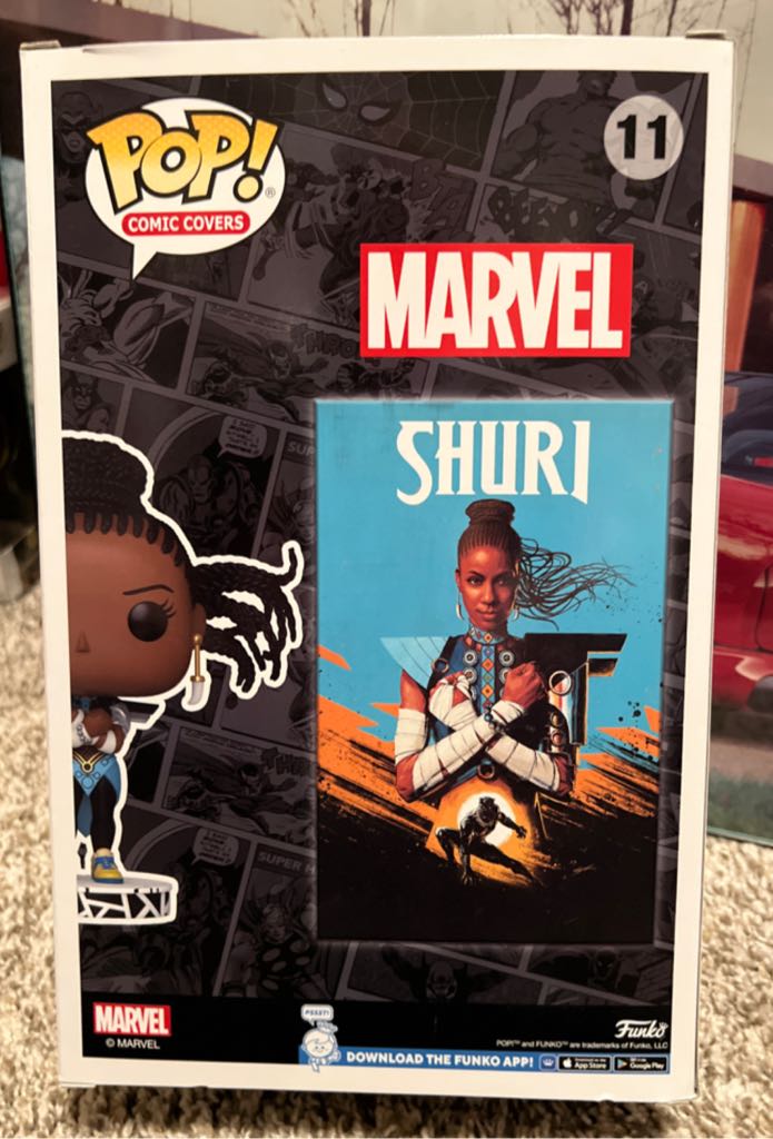 Marvel Comics: Shuri - Marvel Universe vinyl figure collectible [Barcode 889698633055] - Main Image 2