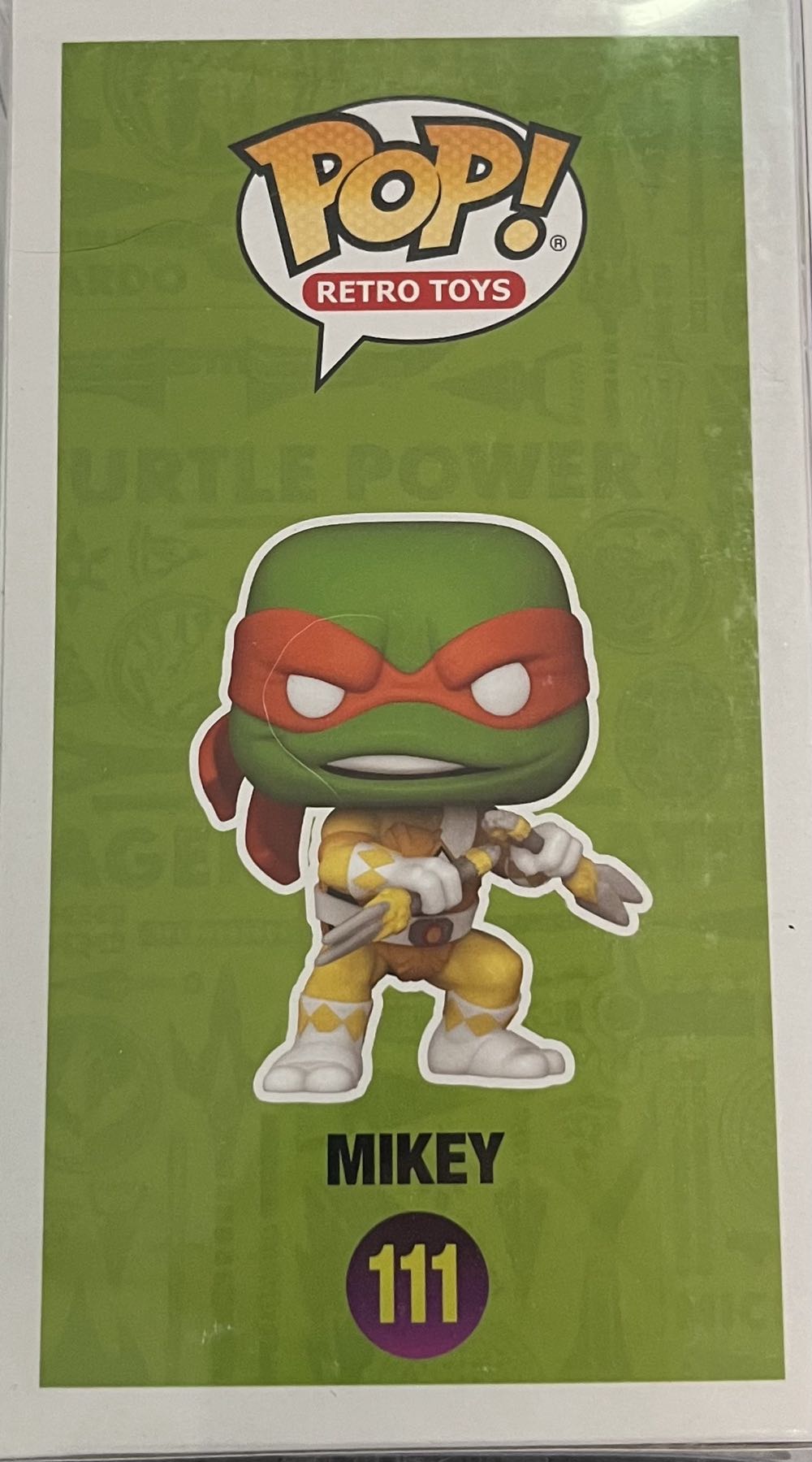 Mikey - Teenage Mutant Ninja Turtles vinyl figure collectible [Barcode 889698670296] - Main Image 3