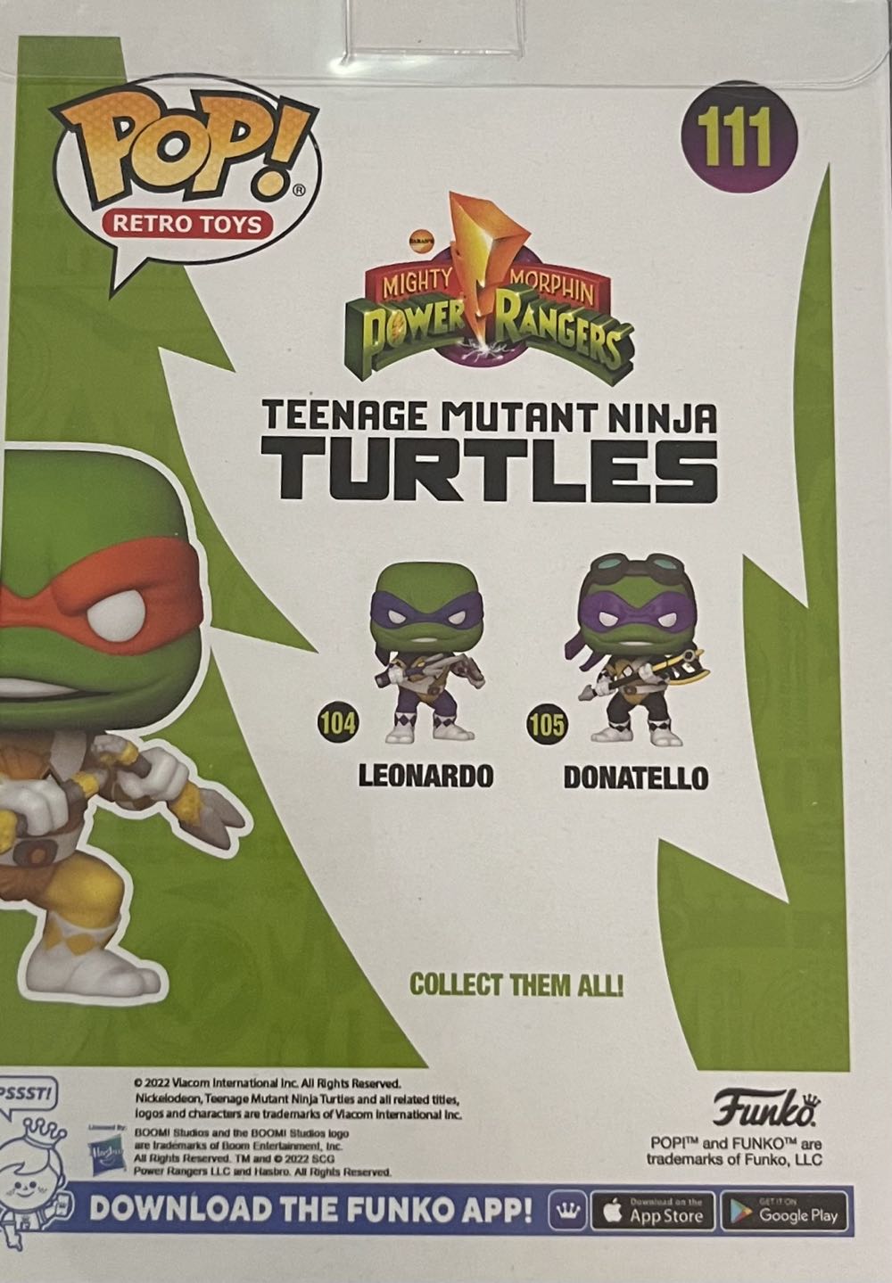 Mikey - Teenage Mutant Ninja Turtles vinyl figure collectible [Barcode 889698670296] - Main Image 4