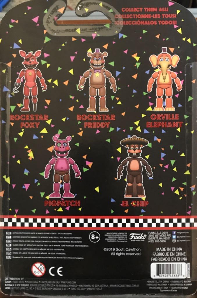Pizza Simulator: Rockstar Freddy - Five Nights at Freddy’s vinyl figure collectible [Barcode 889698456388] - Main Image 2
