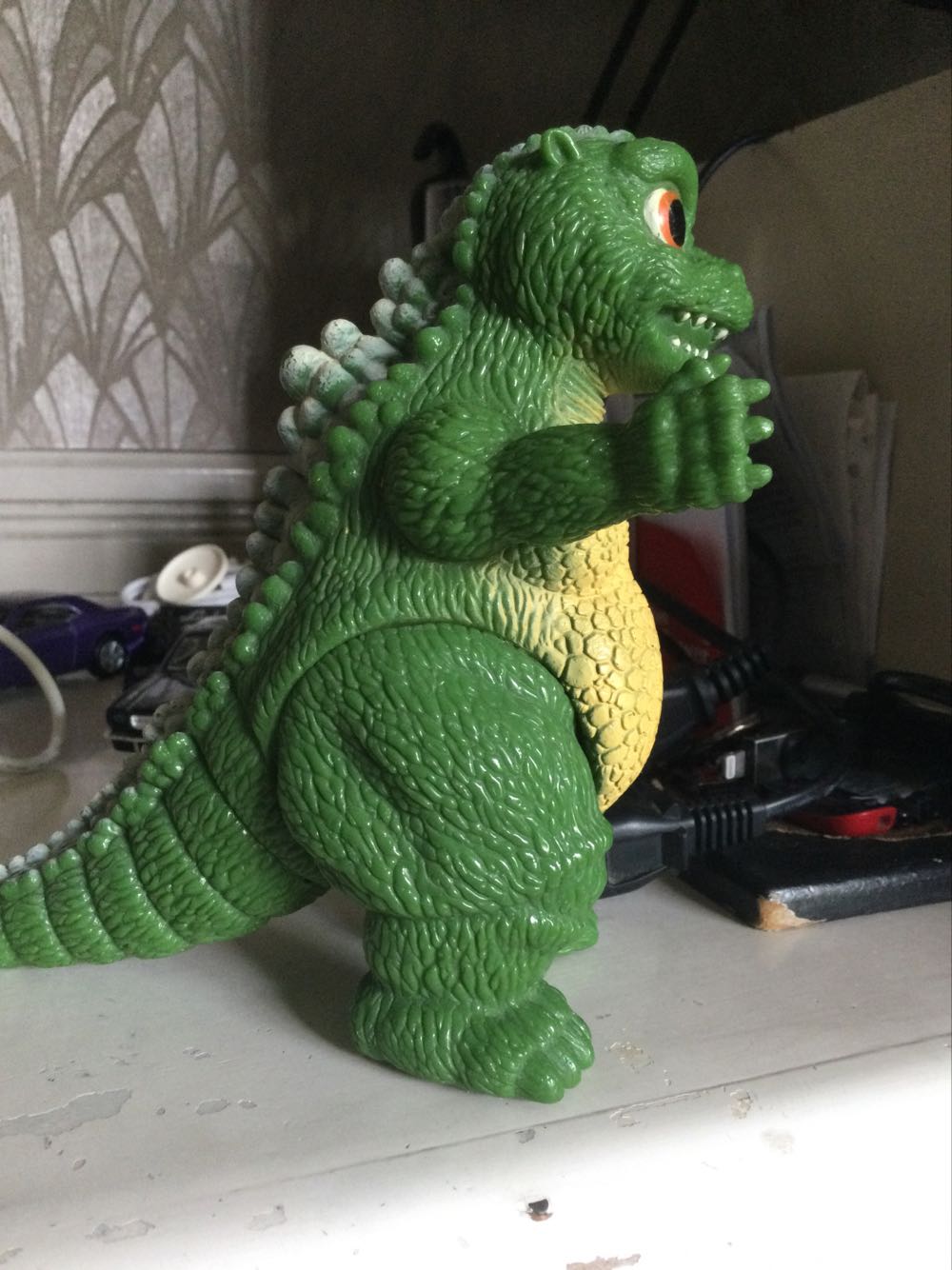 Little Godzilla ( Bandai / 1994 ) - Godzilla vinyl figure collectible - Main Image 3