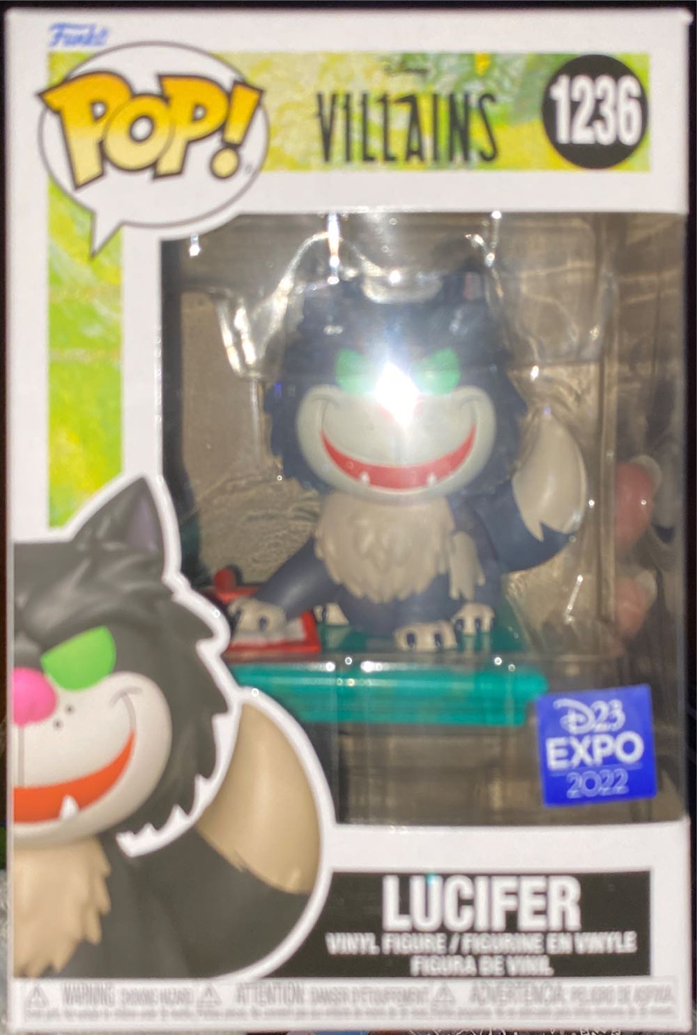 LUCIFER - Disney Villains vinyl figure collectible [Barcode 889698663724] - Main Image 2