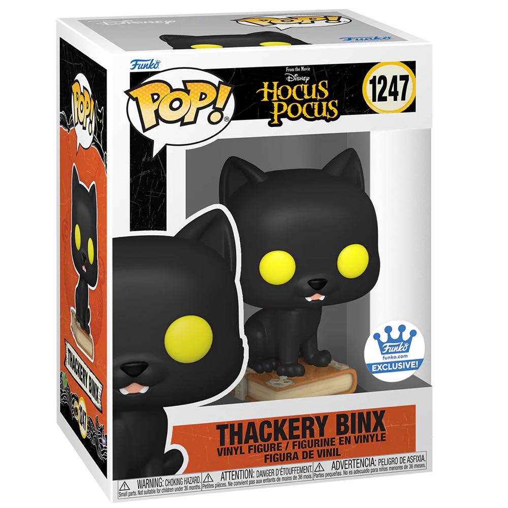 Thackeray Binx - Hocus Pocus vinyl figure collectible [Barcode 889698671125] - Main Image 2