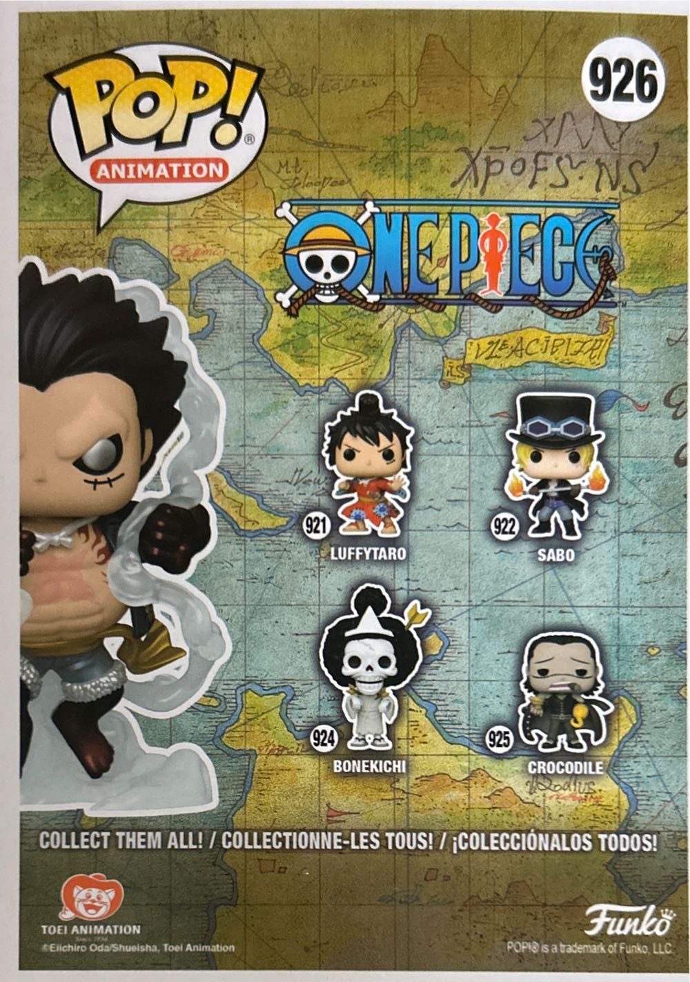 Monkey D. Luffy - Gear Four - One Piece vinyl figure collectible [Barcode 889698517362] - Main Image 3