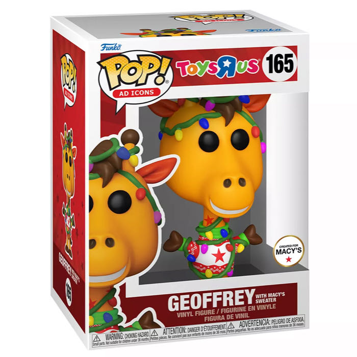 Geoffrey w/Macy’s Sweater - Ad Icons vinyl figure collectible [Barcode 889698669993] - Main Image 2