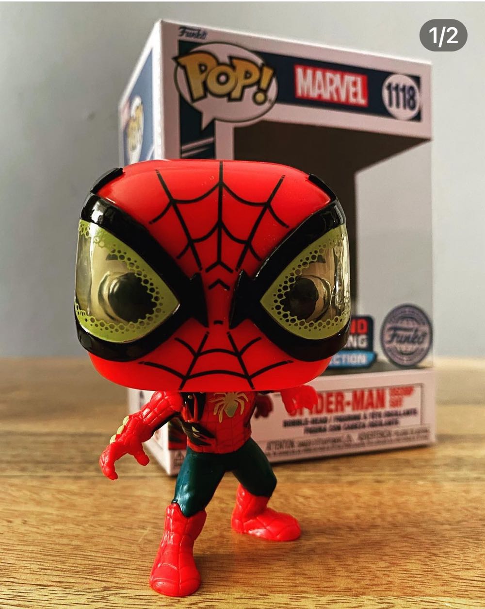 Spider-Man (Oscorp Suit) #1118 - Marvel Universe vinyl figure collectible [Barcode 889698666268] - Main Image 2