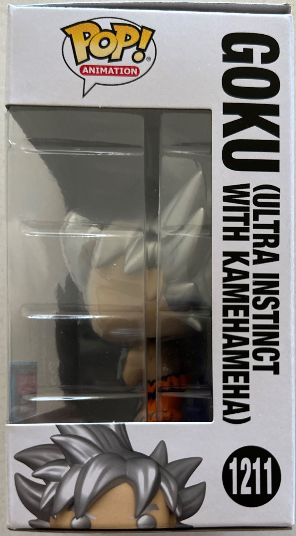Goku (Ultra Instinct with Kamehameha) - Dragon Ball Z vinyl figure collectible [Barcode 889698584500] - Main Image 2