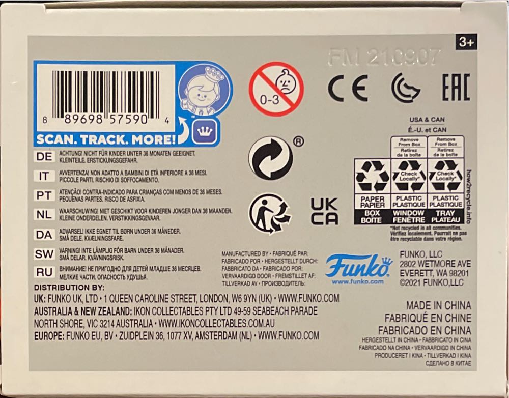 Black Lightning: Lightning, #427 - DC Comics vinyl figure collectible [Barcode 889698575904] - Main Image 4