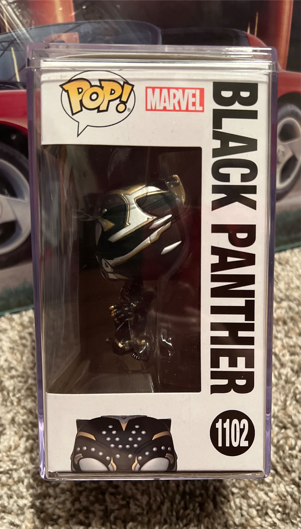 Black Panther(Shuri), #1102 - Marvel Universe vinyl figure collectible [Barcode 889698667180] - Main Image 3