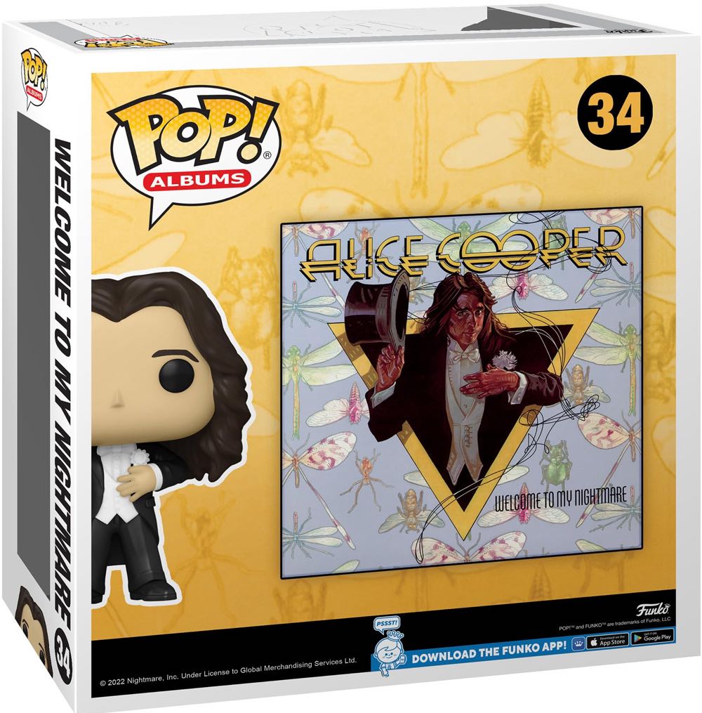 Alice Cooper-Welcome To My Nightmare - Funko vinyl figure collectible [Barcode 889698640381] - Main Image 2