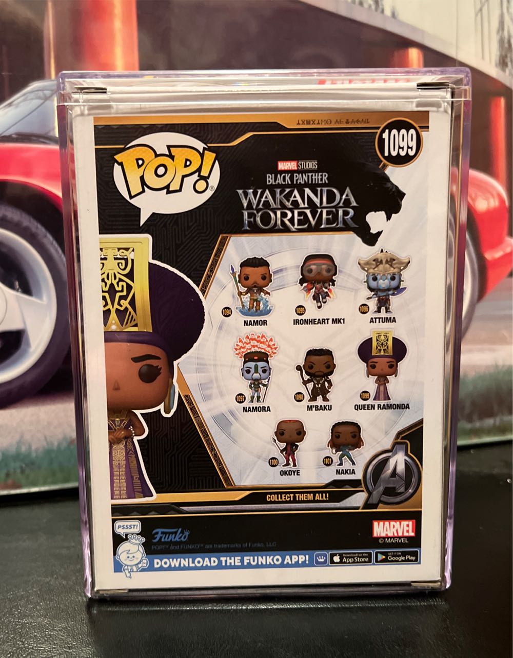 Queen Ramonda - Marvel Universe vinyl figure collectible [Barcode 889698639453] - Main Image 2