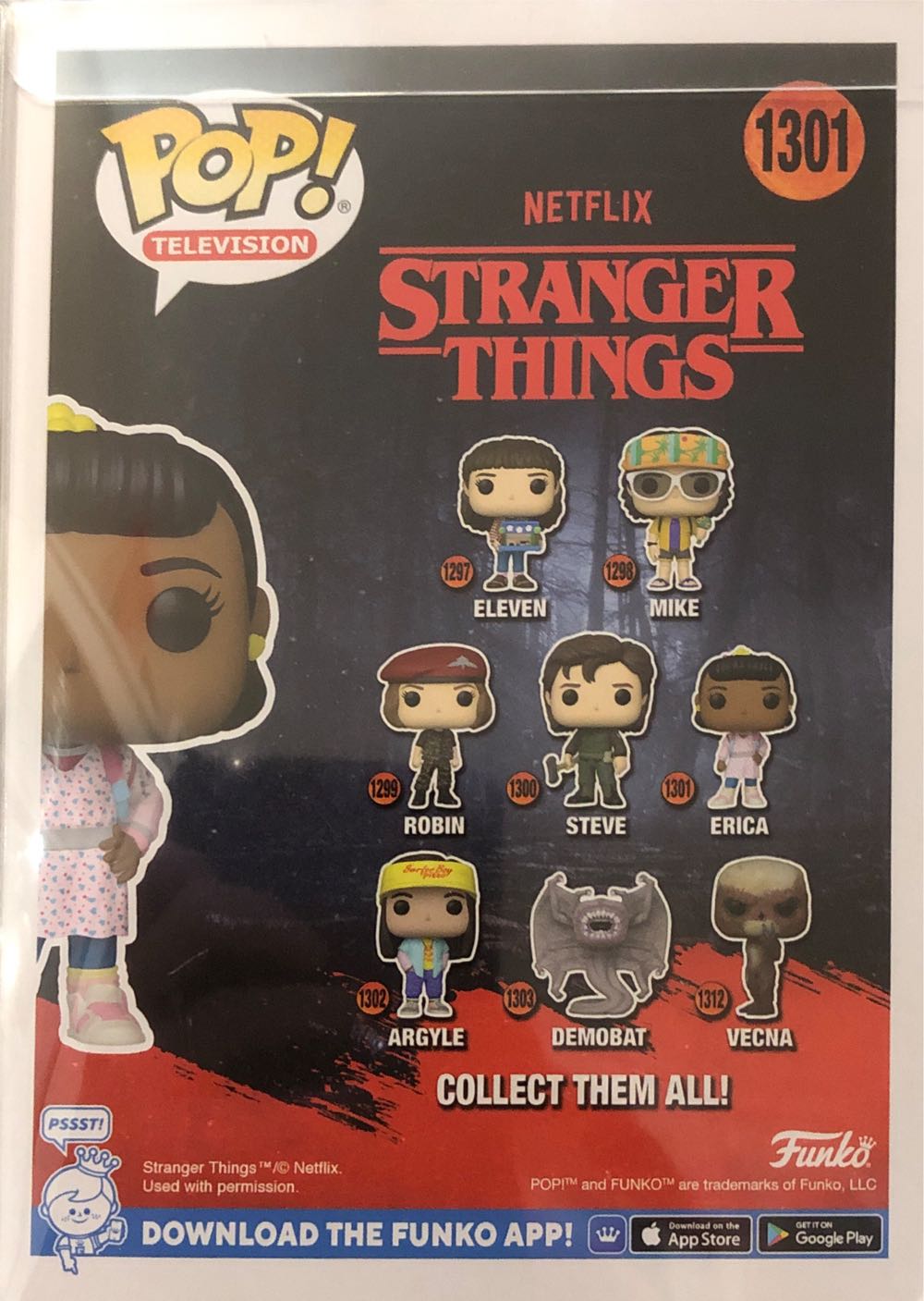 Erica - Stranger Things vinyl figure collectible [Barcode 889698656344] - Main Image 3