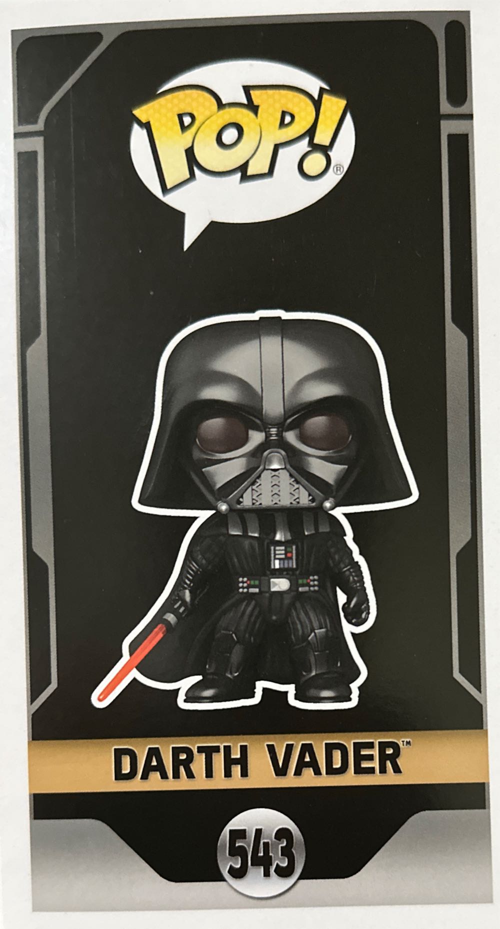 Darth Vader - Star Wars vinyl figure collectible [Barcode 889698649018] - Main Image 2