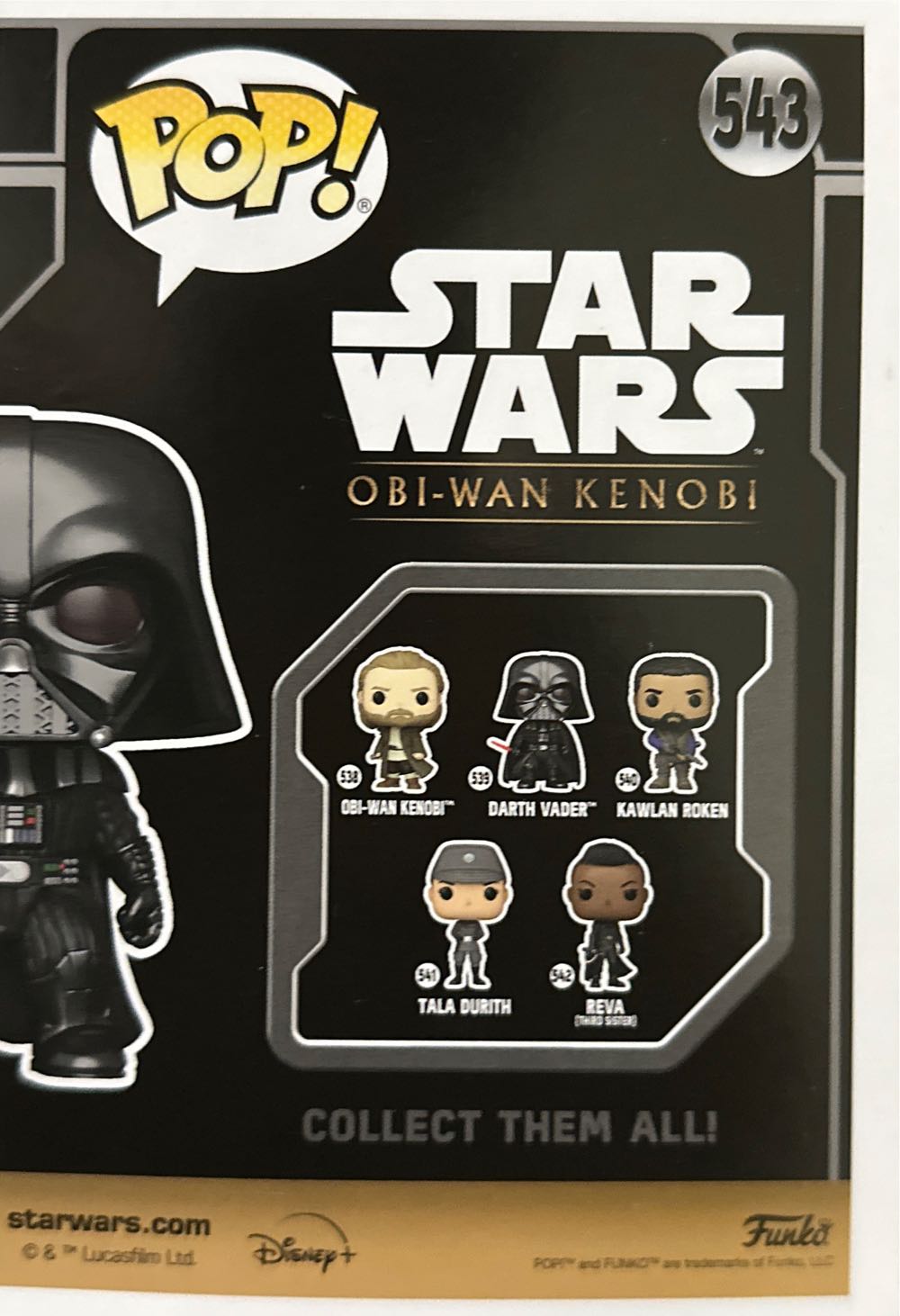 Darth Vader - Star Wars vinyl figure collectible [Barcode 889698649018] - Main Image 3