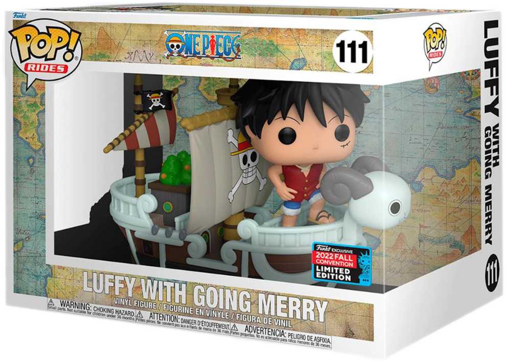 One Piece: Luffy With Going Merry  - One Piece vinyl figure collectible [Barcode 889698652384] - Main Image 3