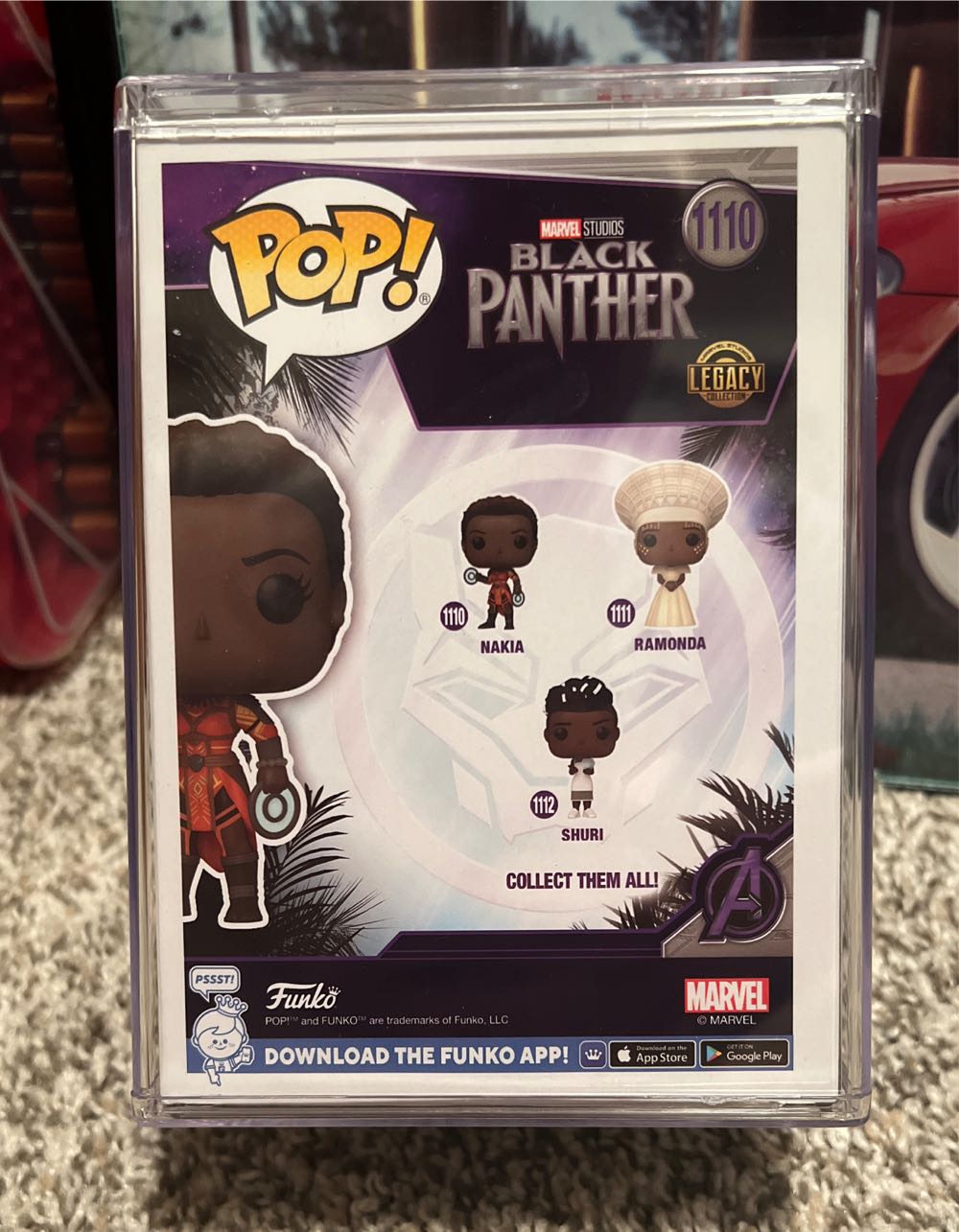 Nakia - Marvel Universe vinyl figure collectible [Barcode 889698648707] - Main Image 2